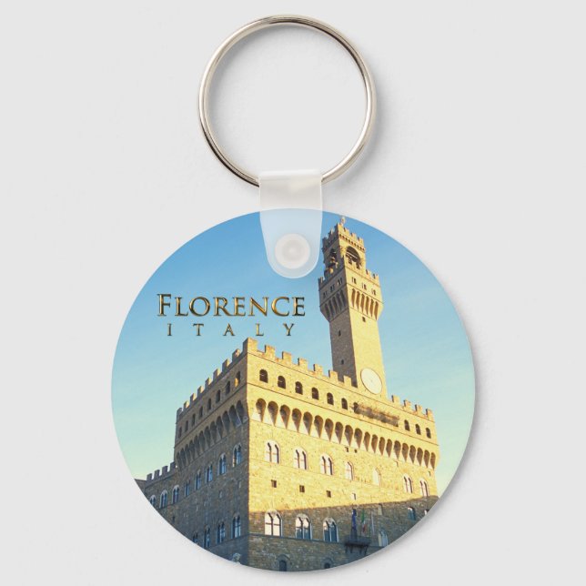 Porte-clés Florence - Piazza della Signoria (Recto)