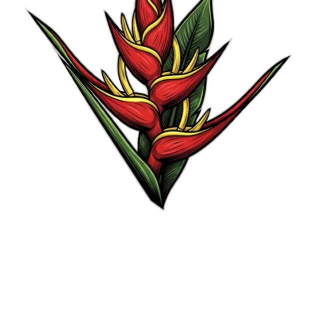 Porte-clés Flores do Brasil (Flores do Brasil Helicoidal)