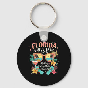 Porte-clés Florida Girls Trip 2025 Beach Vibes Vacatio famill