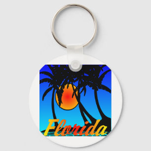 Porte-clés Florida Palm Trees Sunset