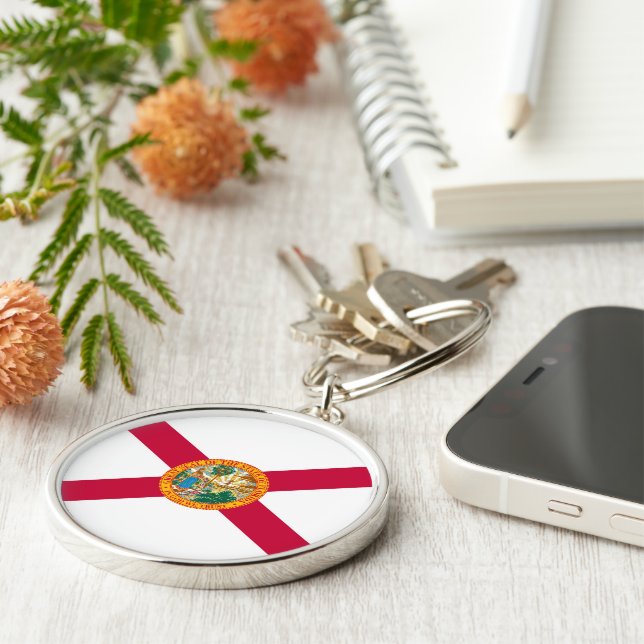 Porte-clés Florida State Flag Design (Côté)