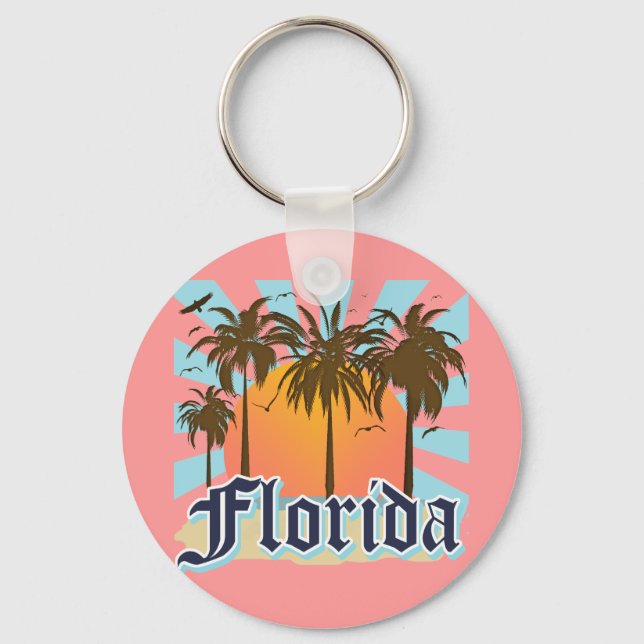 Porte-clés Floride The Sunshine State USA (Recto)