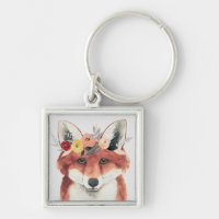 Flower Crown Forester Fox