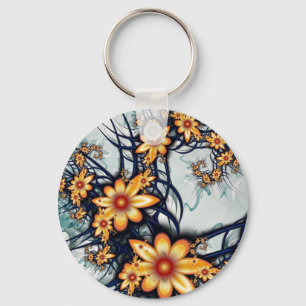 Porte-clés Flower power