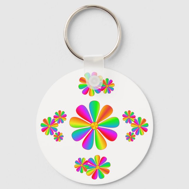 Porte-clés Flowers (Recto)