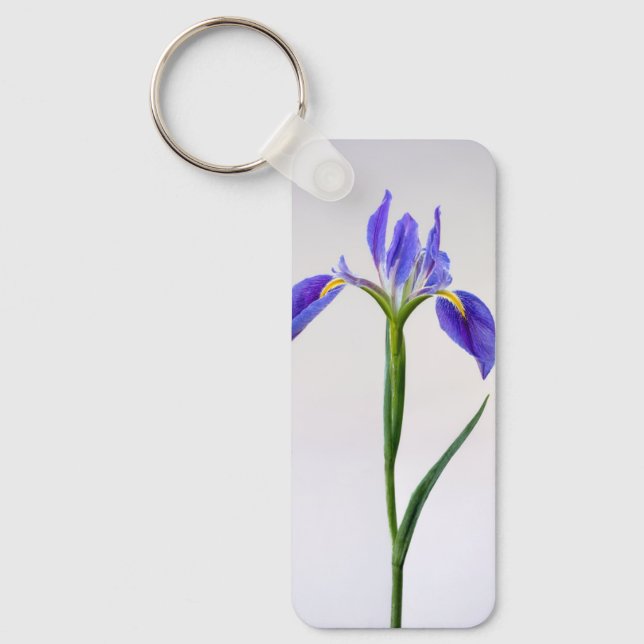 Porte-clés Flowers | Purple Iris Flower (Recto)