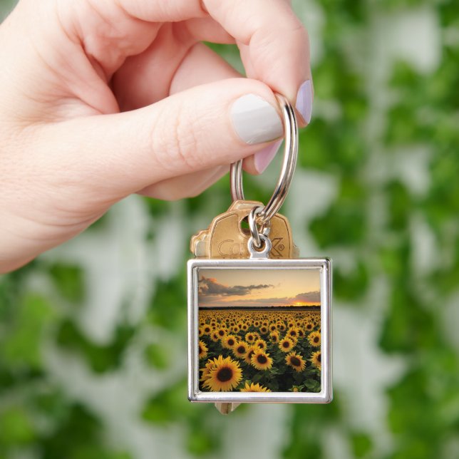 Porte-clés Flowers | Sunflower Field (main)