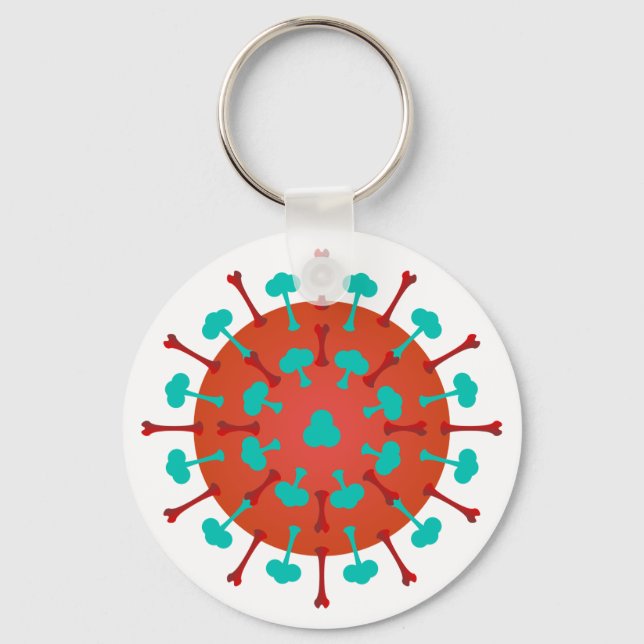 Porte-clés Flu Virus Keychain (Recto)