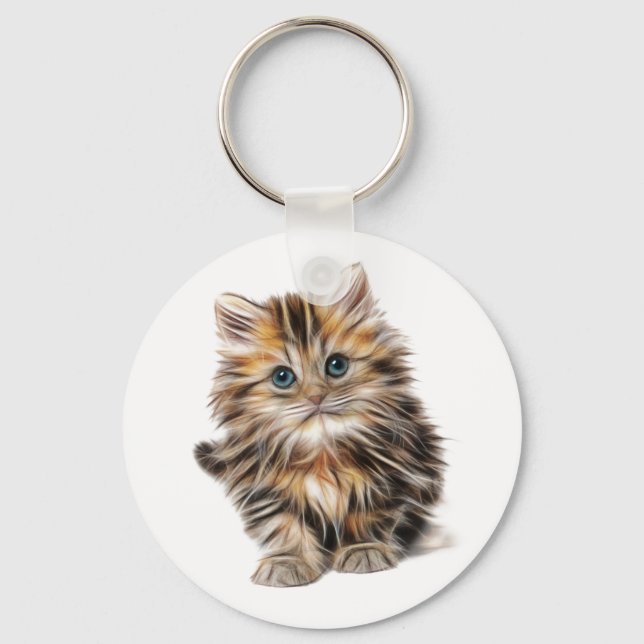 Porte-clés Fluffy Kitten (Recto)
