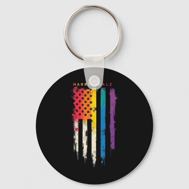 Porte-clés Flux coloré Wheimer (Recto)