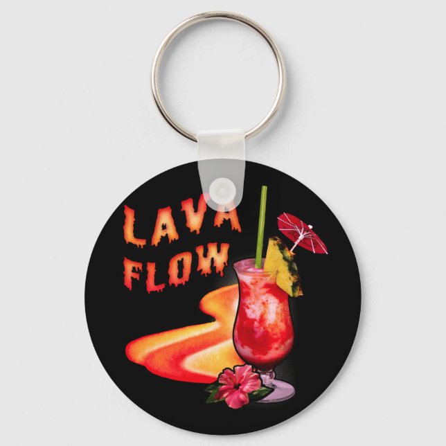 Porte-clés Flux de lave (Recto)
