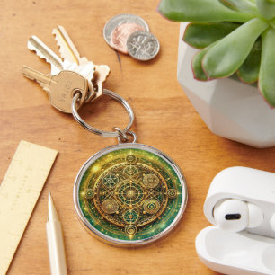 Porte-clés Flux de richesse Sigil