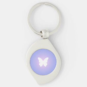 Porte-clés Flux papillon éthéré