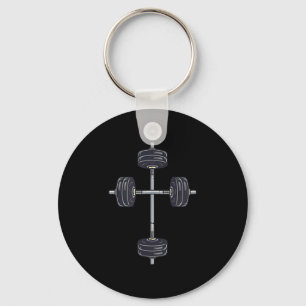 Porte-clés Foi chrétienne Motivation haltérative Motivation c