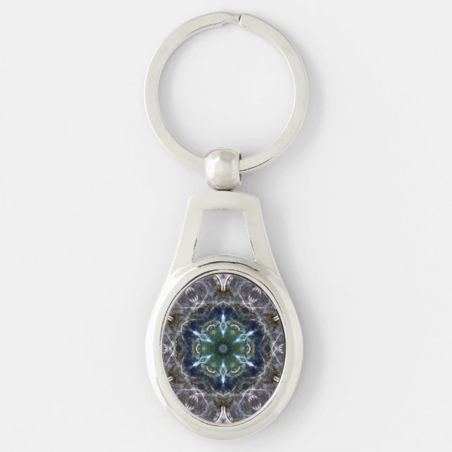Porte-clés Folk Mandala Porte - clé (Devant)
