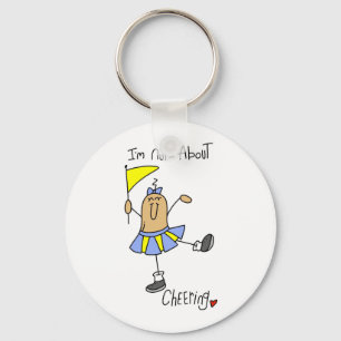 Porte-clés Folle de T-shirts et Cadeaux de Cheerleading