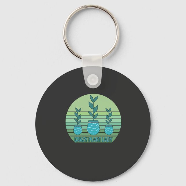 Porte-clés Folle des Plantes (Recto)