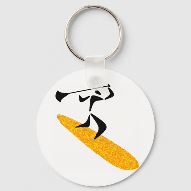 Porte-clés Fondateur Wakeboard Carribean (Recto)