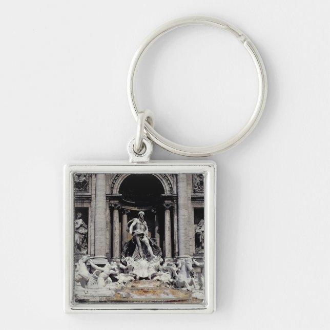 Porte-clés Fontaine de TREVI, construite 1732-62 (Devant)
