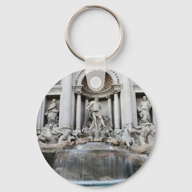 Porte-clés Fontaine de Trevi Rome (Recto)