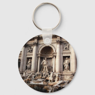 Porte-clés Fontaine de Trevi Rome Italie Voyage