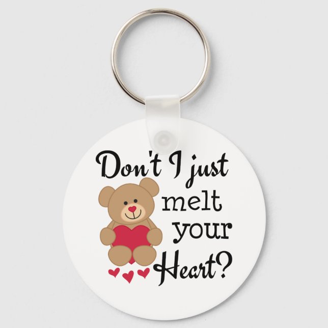Porte-clés Fonte du coeur de l'ours (Recto)