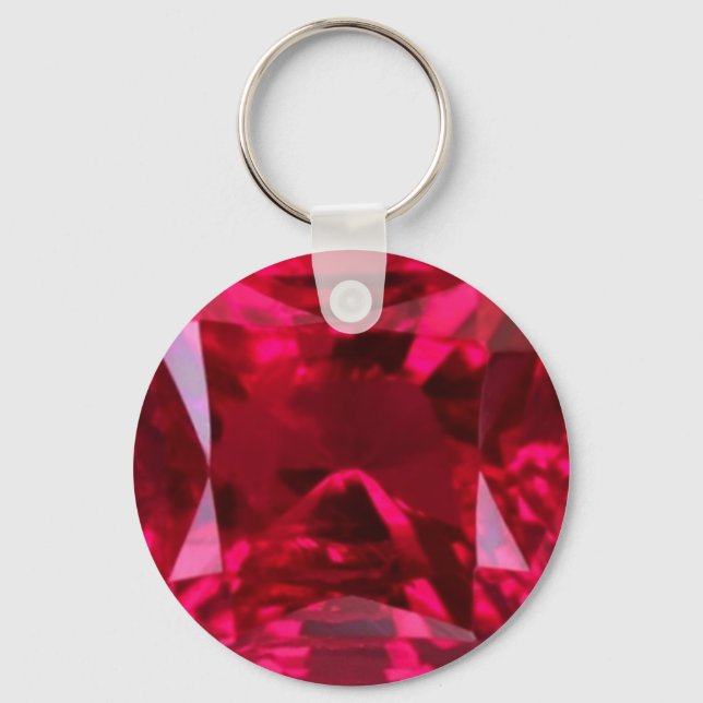 Porte-clés Fool the Eye Faux Ruby de Sharles (Recto)