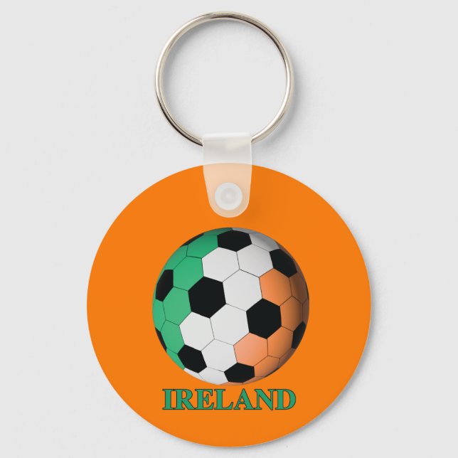 Porte-clés foot irlandais (Recto)