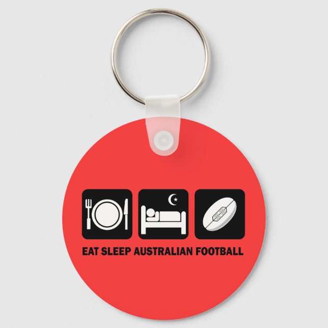 PORTE-CLÉS FOOTBALL AUSTRALIEN (Recto)