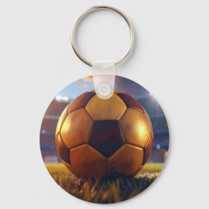 Porte-clés Football - Balle d'or