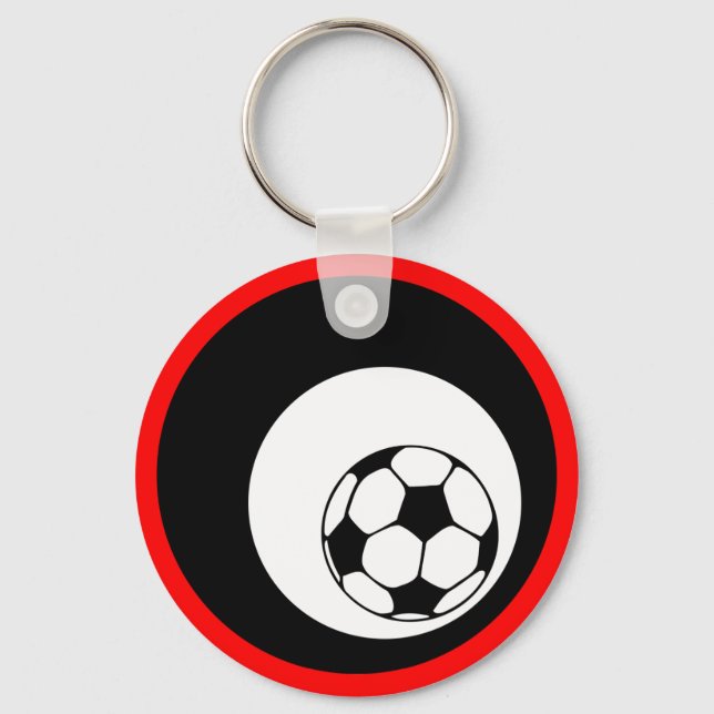 Porte-clés football. cigales. (Recto)