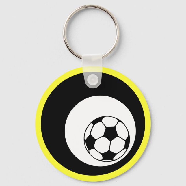 Porte-clés football. cigales. (Recto)
