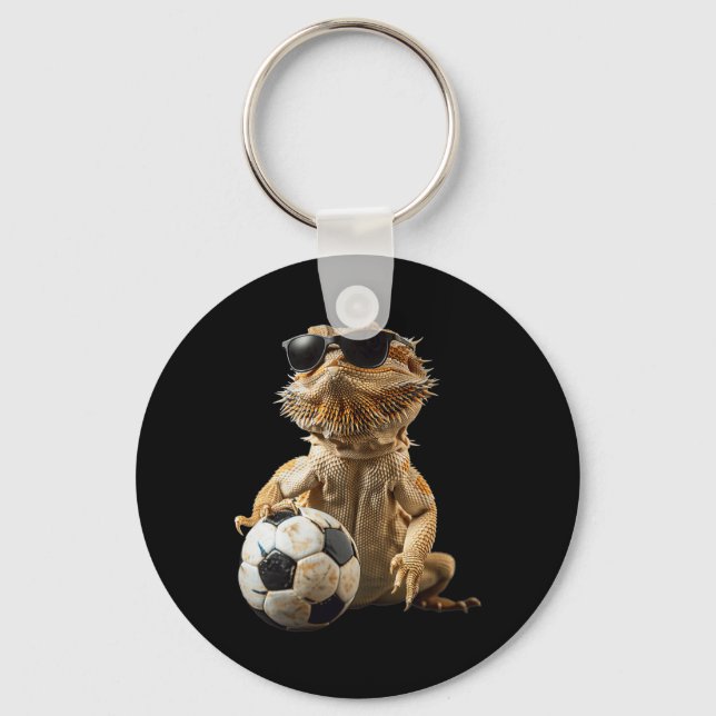 Porte-clés Football de Dragon barbu  (Recto)
