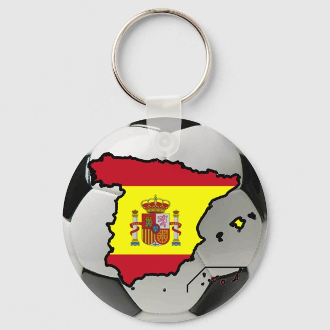 Porte-clés Football espagnol (Recto)