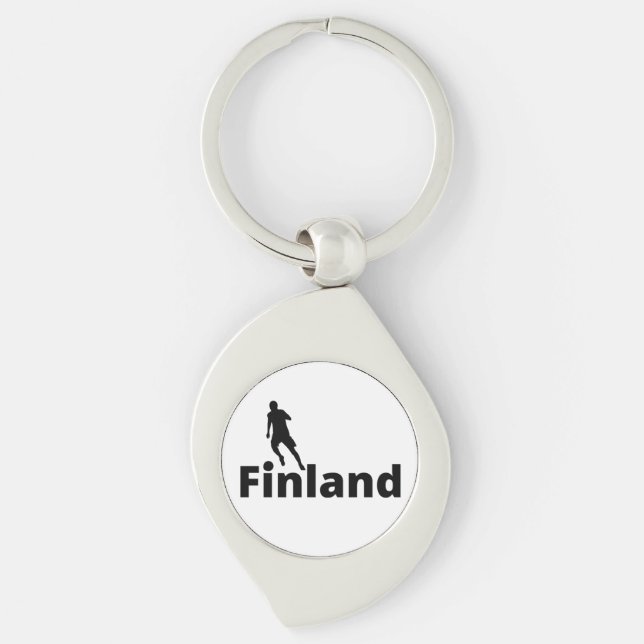Porte-clés Football finlandais (Devant)
