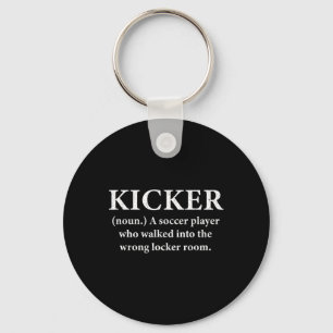 Porte-clés Football Kicking Kicker Définition Football Kicker