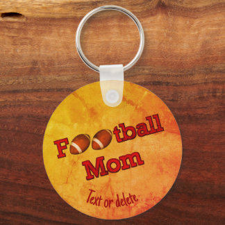 Porte-clés Football Maman mignonne Personnalisée
