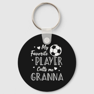 Porte-clés Football Mon Joueur Préféré M'appelle Granna