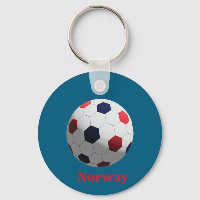 Porte-clés football norvégien (Recto)
