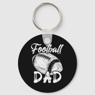 Porte-clés Football Papa Pour Lui Hommes Famille Matching Jou