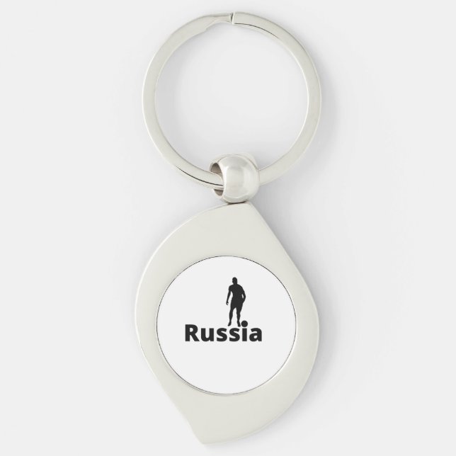 Porte-clés football russe  (Devant)