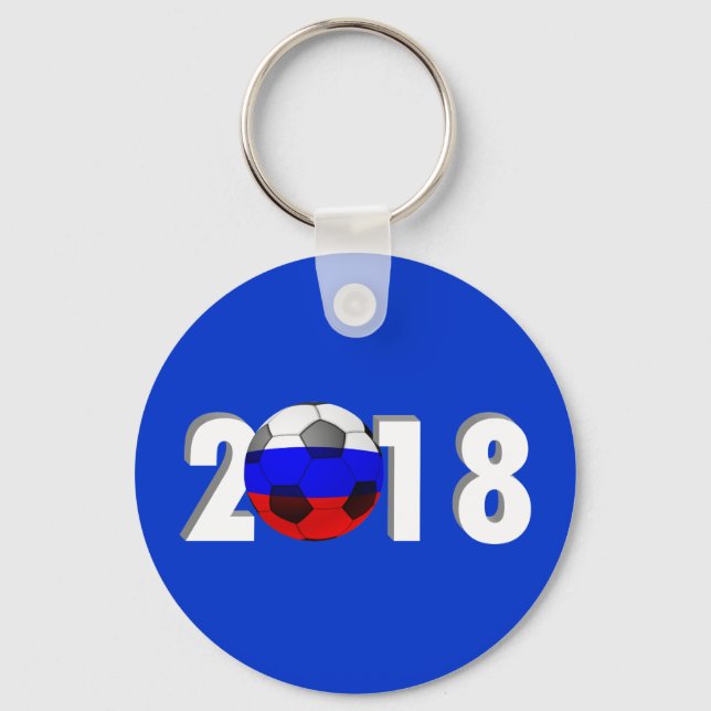 PORTE-CLÉS FOOTBALL SOCCER 2018 (Recto)