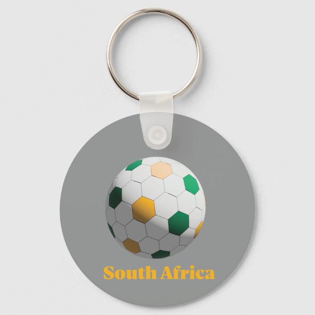 Porte-clés Football sud-africain (Recto)
