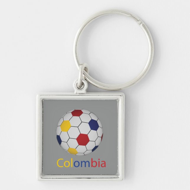 Porte-clés footballeur colombien  (Devant)