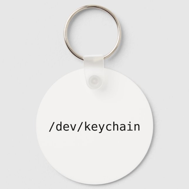 Porte-clés For Linux geeks: the keychain device (Recto)