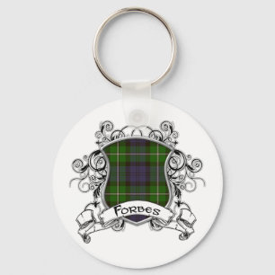 Porte-clés Forbes Tartan Shield