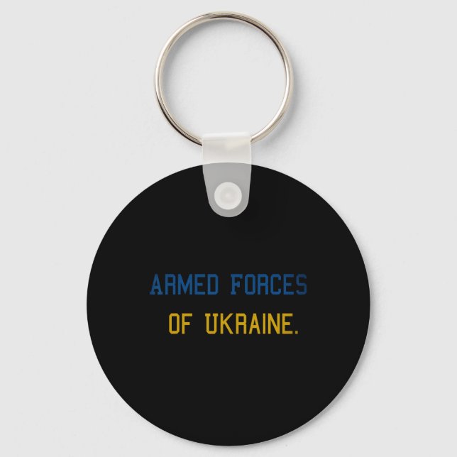 Porte-clés Forces armées de l'Ukraine.  (Recto)