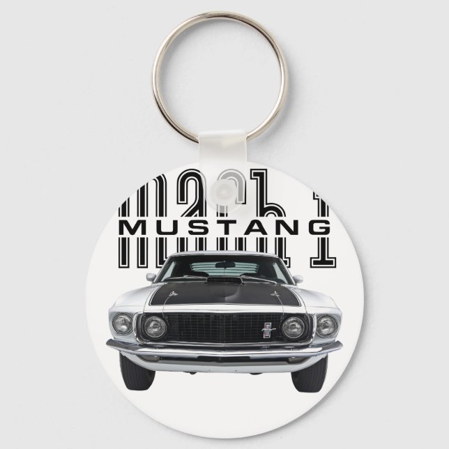 Porte-clés Ford Mustang '69 Mach 1 (Recto)
