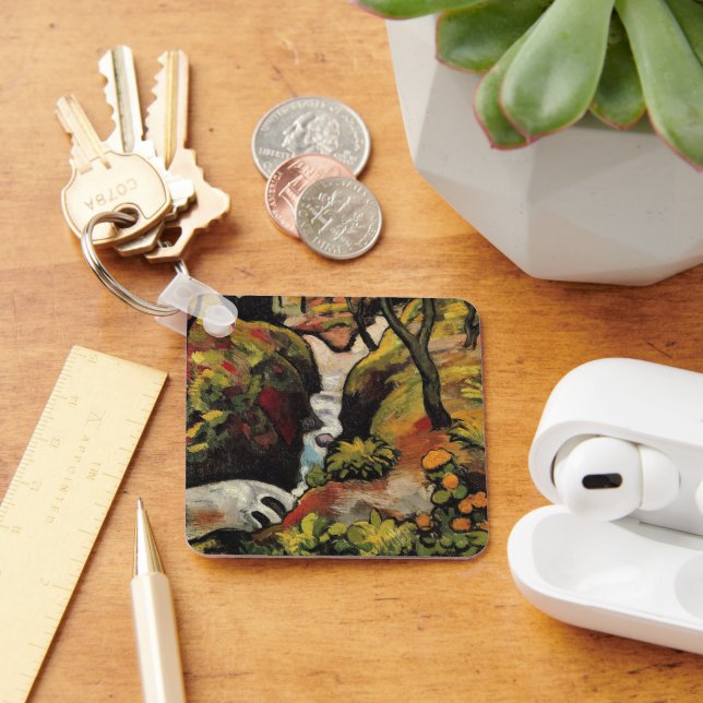 Porte-clés Forest Brook par August Macke Expressionnisme Vint (Bureau)