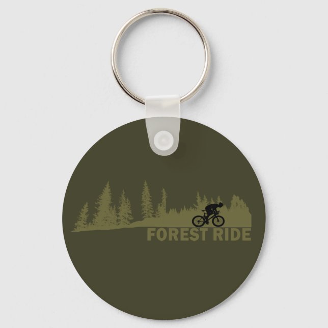 Porte-clés forest ride (Recto)